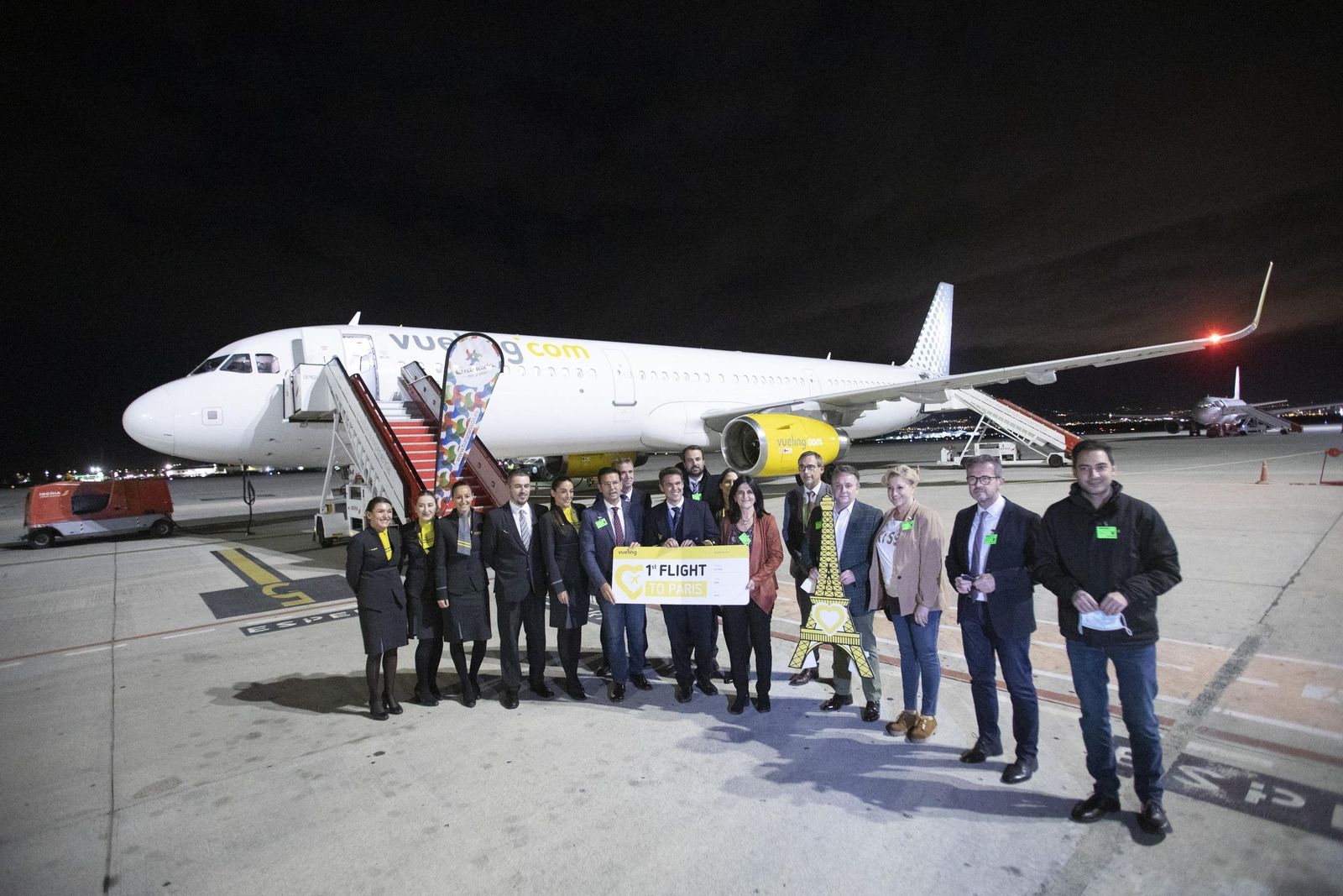 Fotos: Granada recibe el primer vuelo internacional tras la pandemia