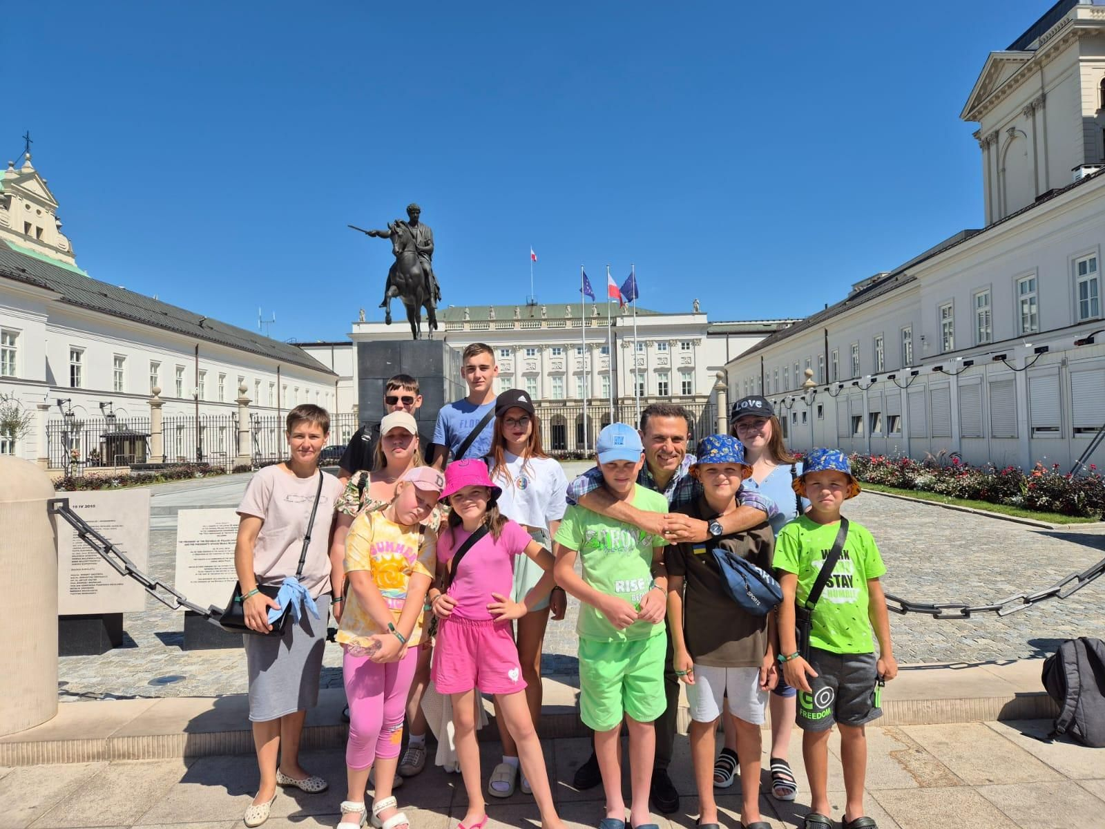 Niños ucranianos del campamento "Un respiro de esperanza" disfrutan en Jaén, en imágenes