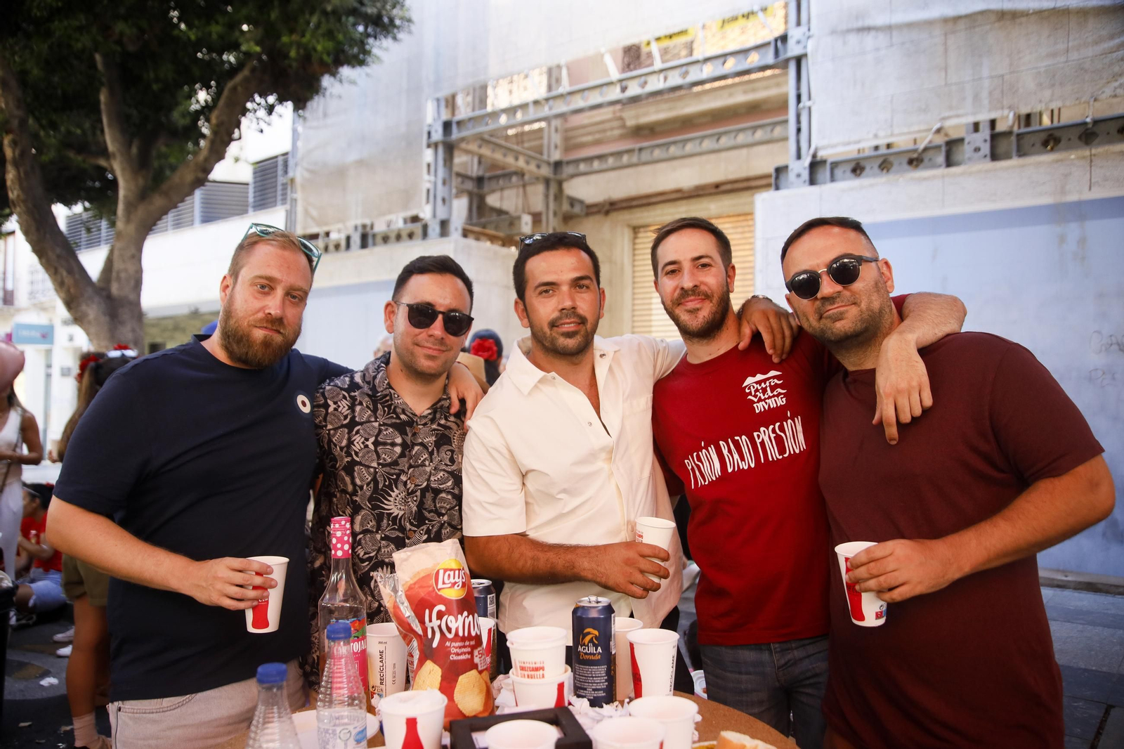 Imágenes del primer día de la feria de Almería