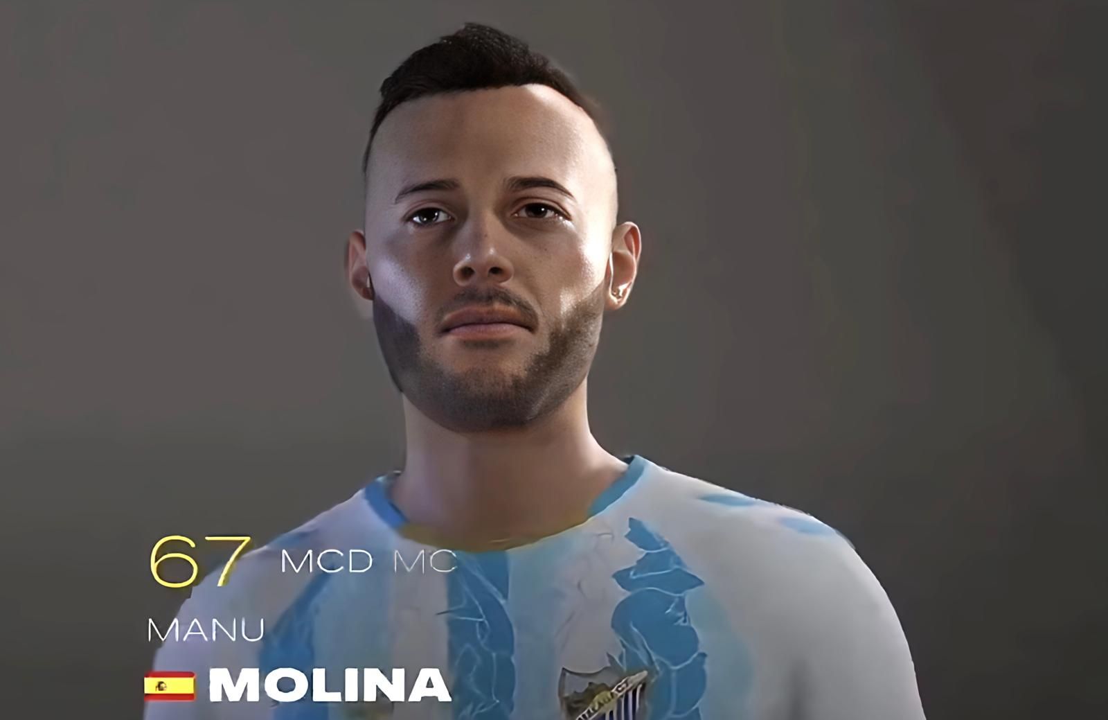 Así son las caras de los jugadores del Málaga CF en el FC25