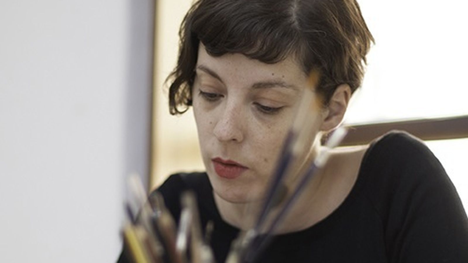 La ilustradora Mayte Alvarado.