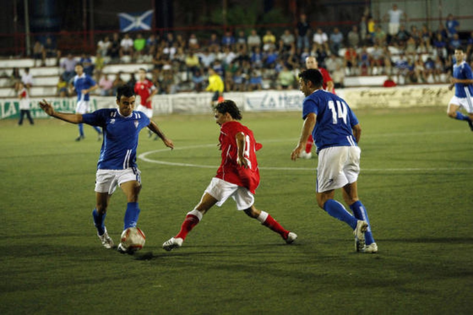 En el tercer encuentro, el Portuense se impuso al San Fernando (3-2). 

Foto: Fito Carreto