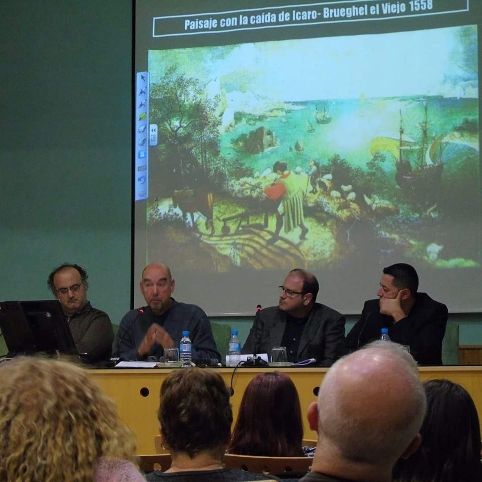 Algunos de los expertos.