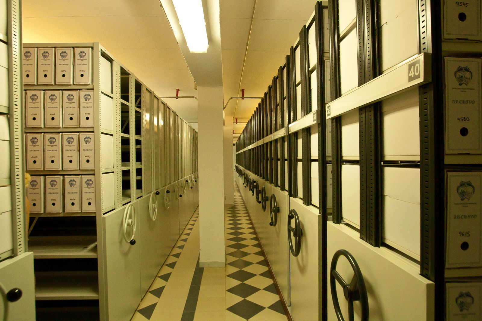 Imagen del Archivo provincial de la Diputación.