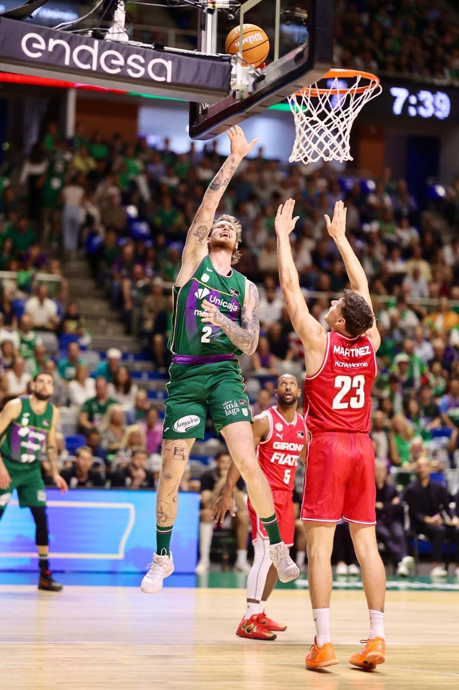 Unicaja-Girona, en fotos