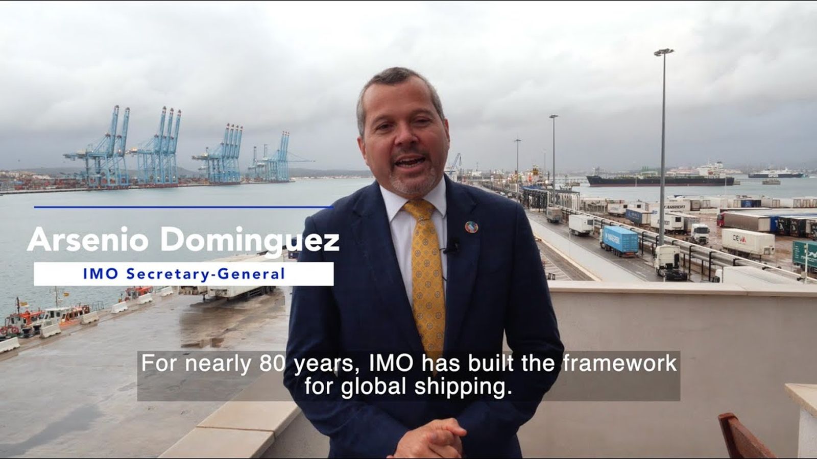 El mensaje del tema del Día Marítimo Mundial 2026-2027