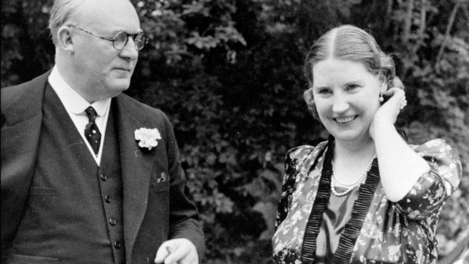 Kirsten Flagstad junto a su segundo esposo, HenryJohansen