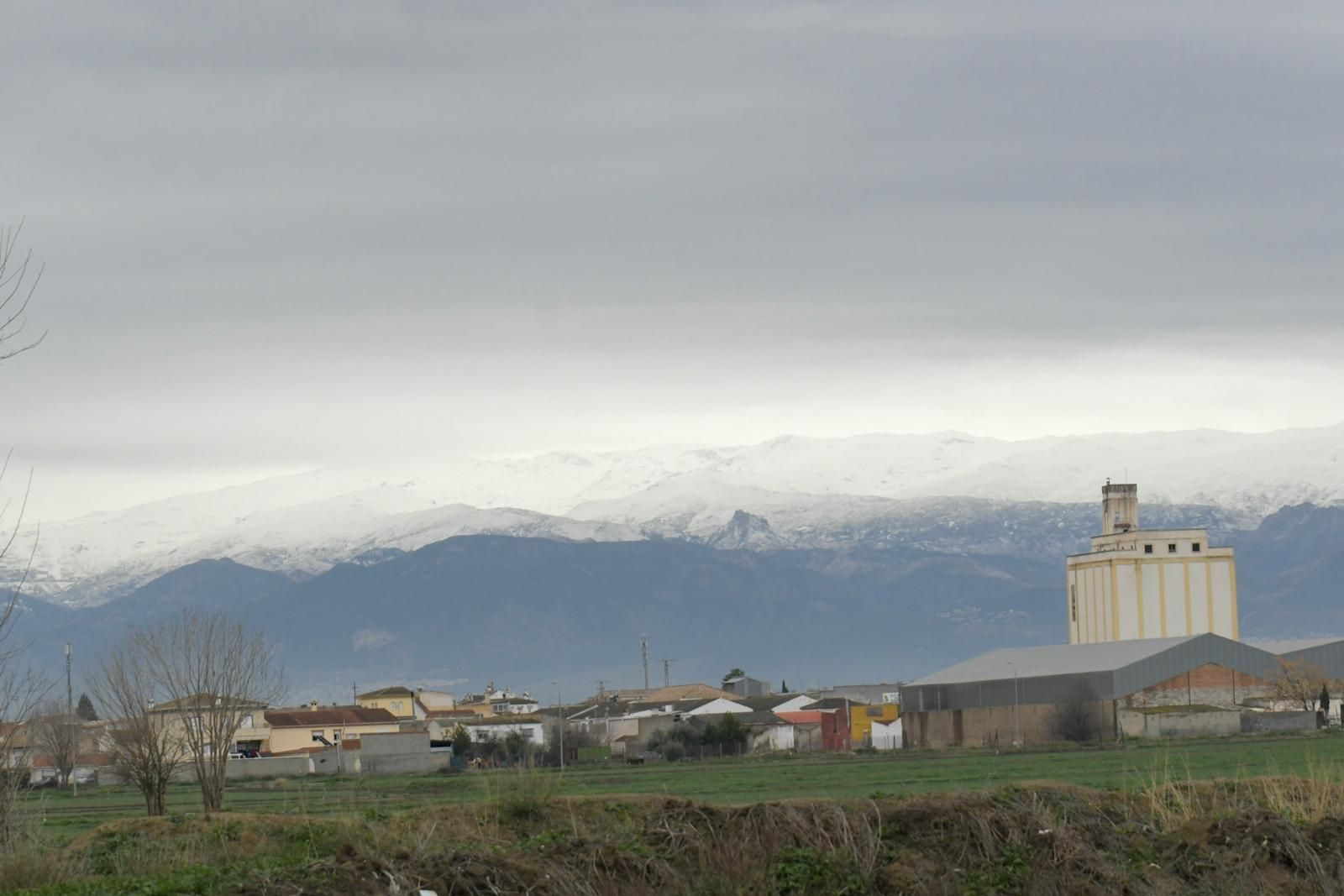 Vista de la Sierra este domingo.