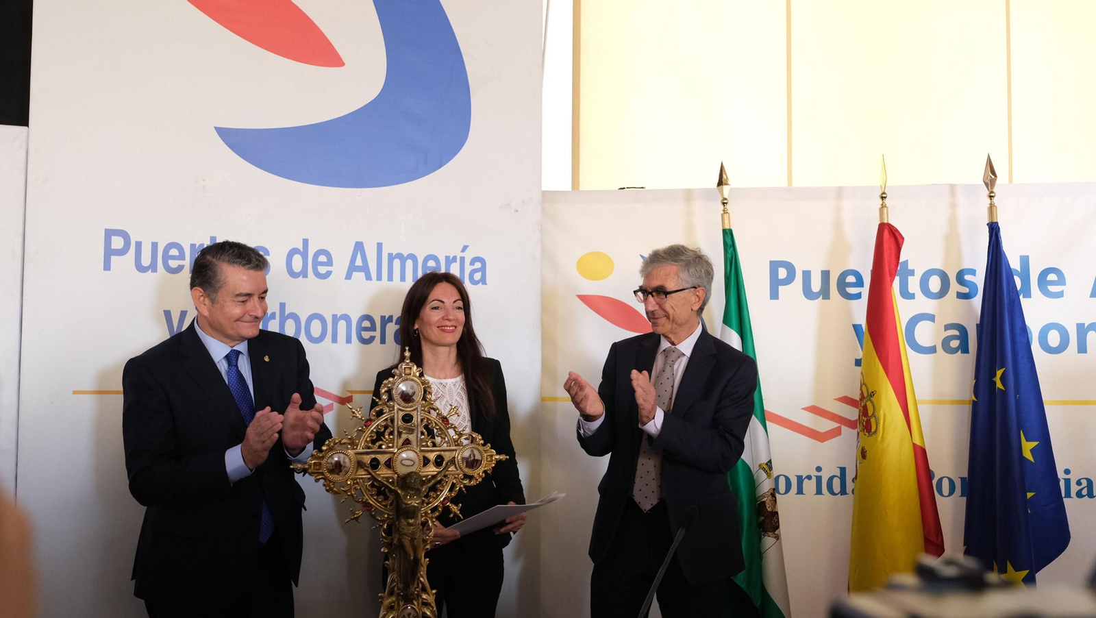 La toma de posesión de Rosario Soto como presidenta del Puerto de Almería