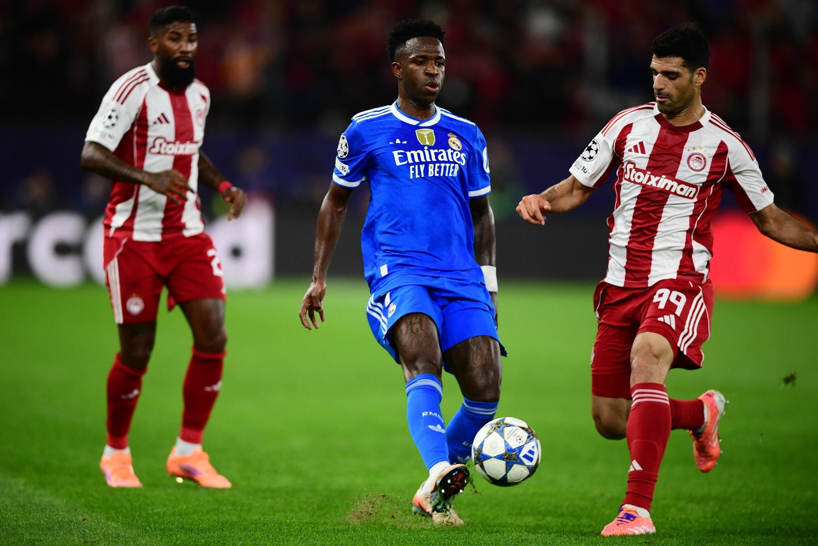 Las imágenes del Olympiacos-Real Madrid