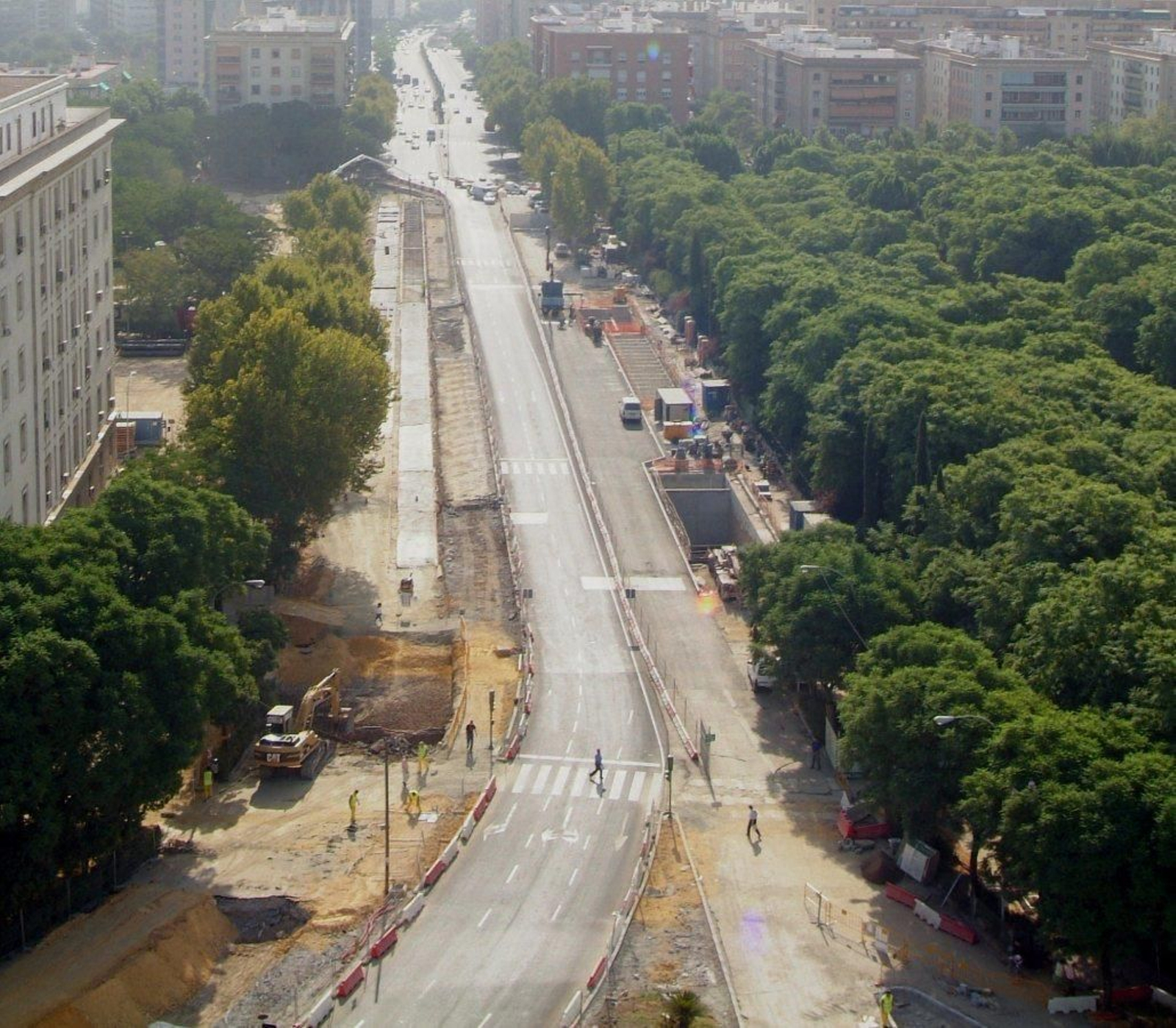 Las obras del Metrocentro