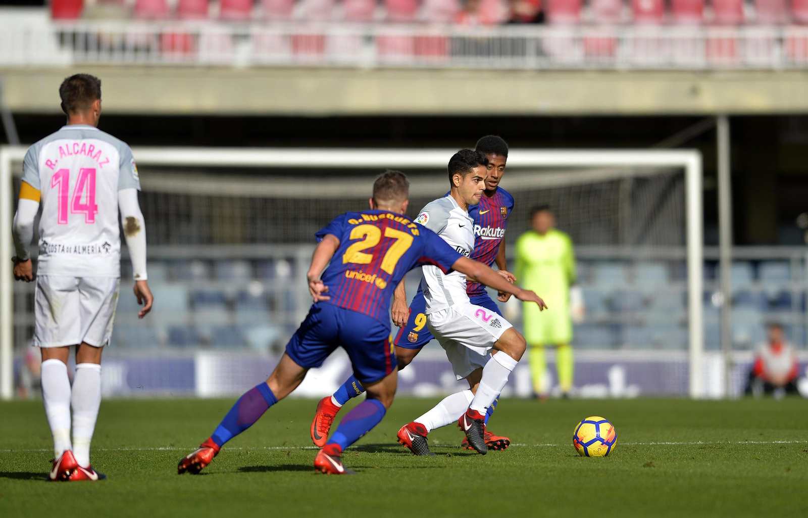 Las imágenes del Barcelona B- UD Almería