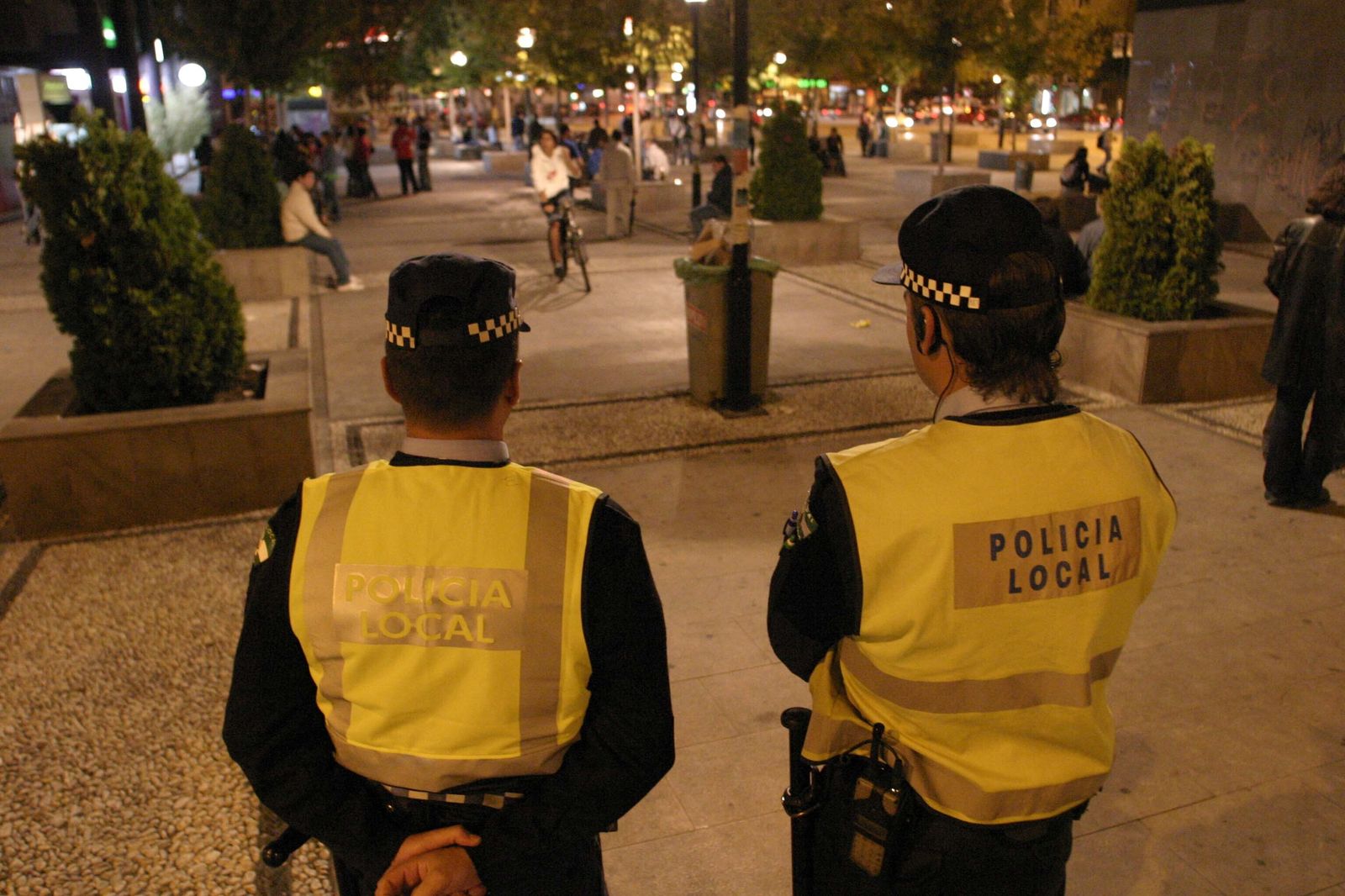 Agentes de la Policía Local de Granada.
