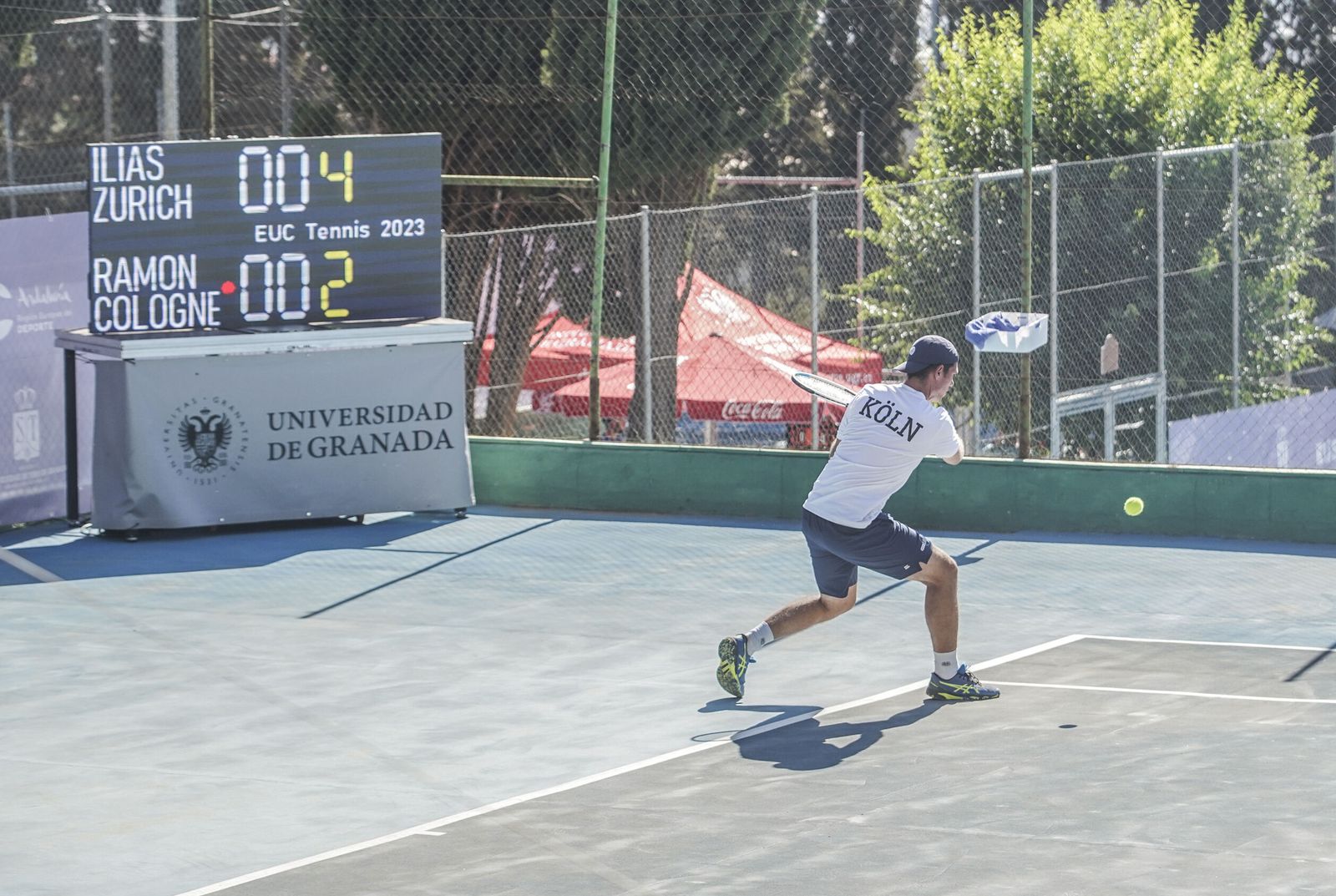 Las mejores imágenes de la primera jornada del Campeonato Europeo Universitario de Tenis