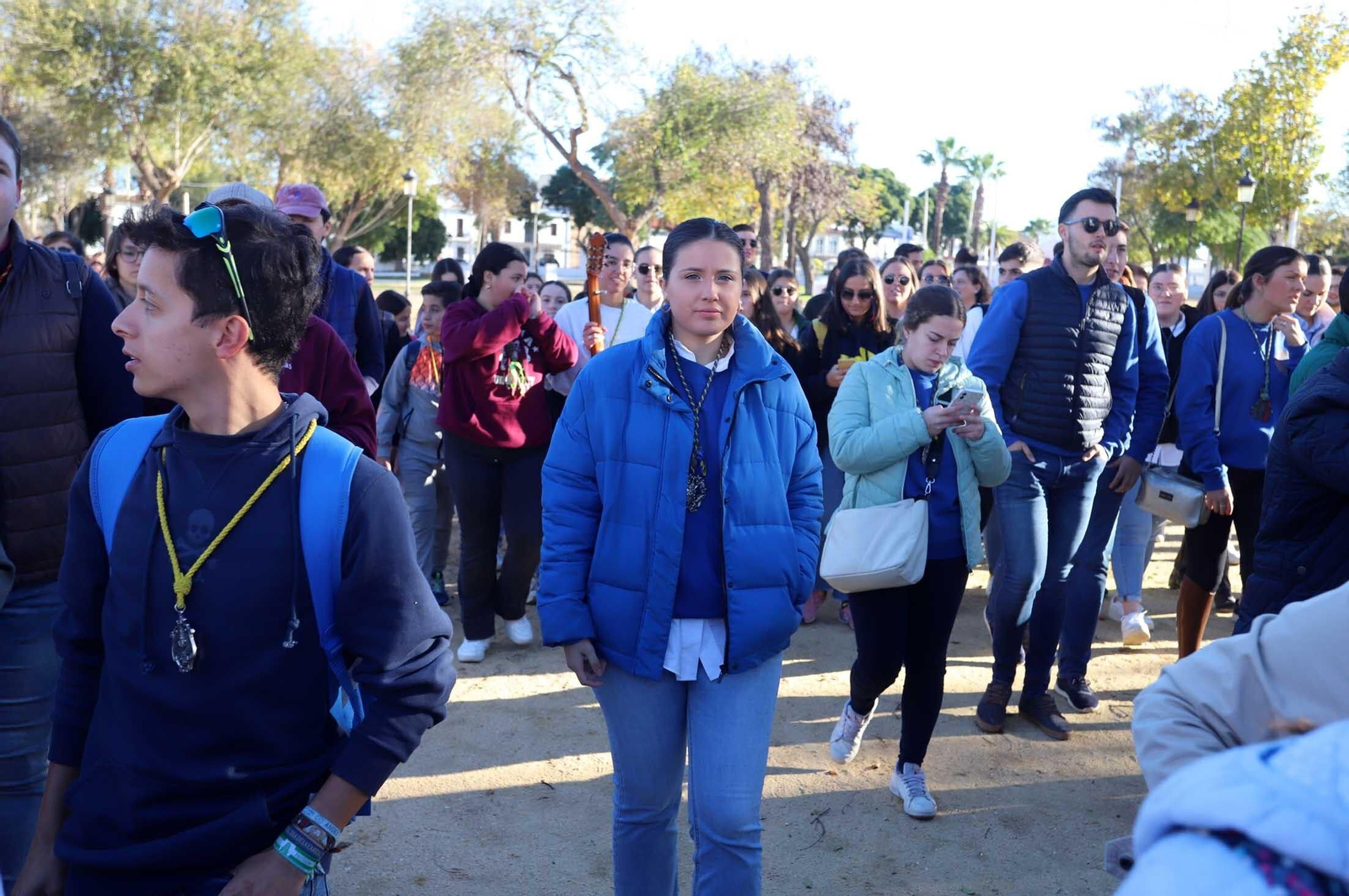 Imágenes de la Peregrinación de Jóvenes Rocieros