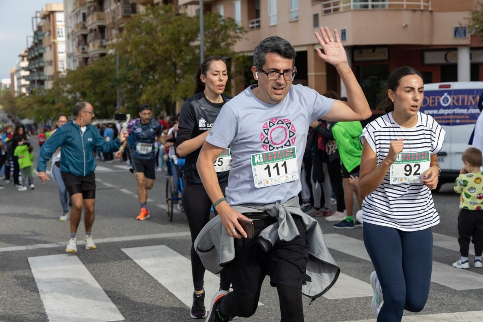 Jaén corre por la NO violencia y la igualdad en la XI carrera organizada por CSIF, en imágenes