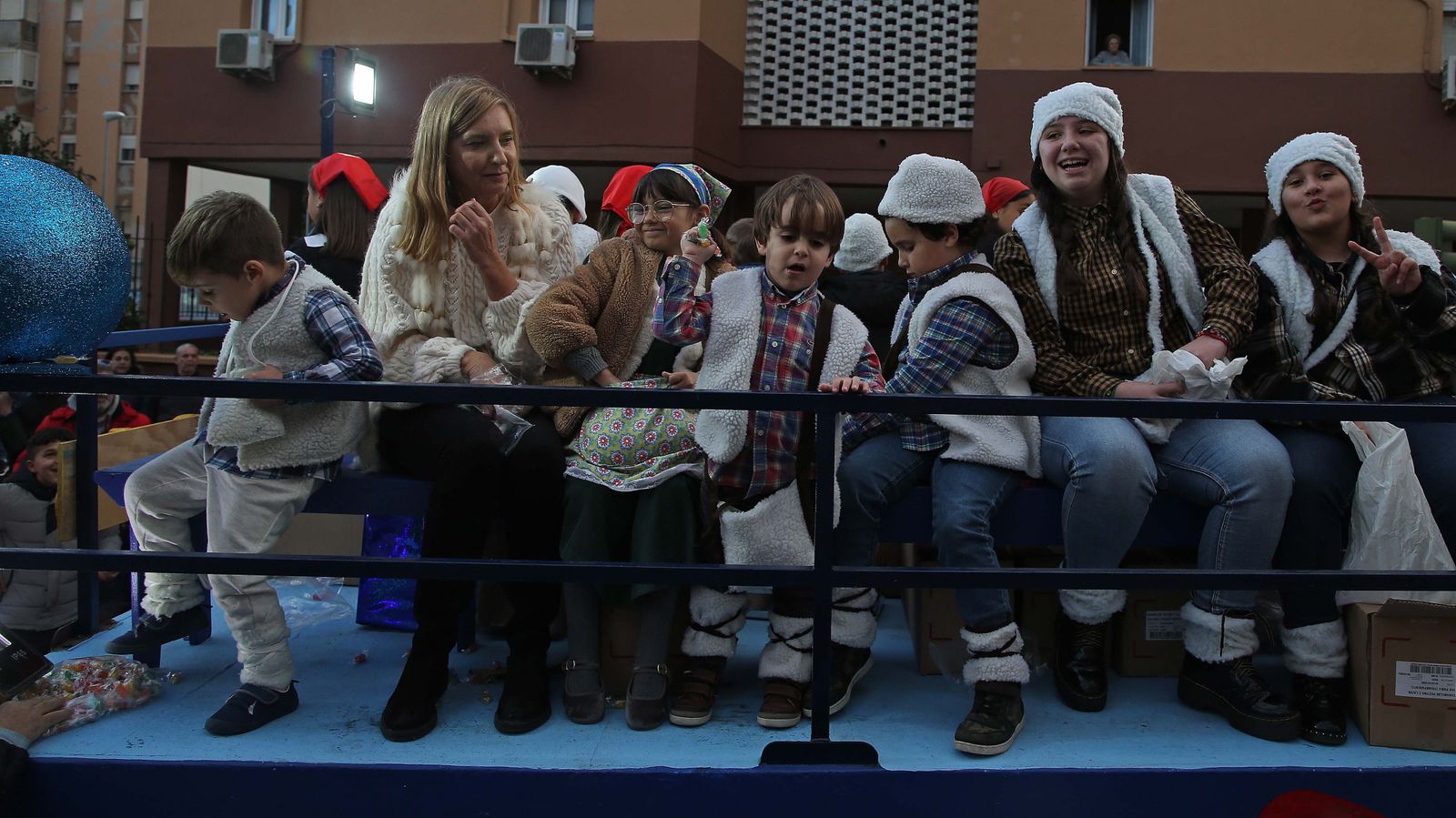 Fotos de la cabalgata de los Reyes Magos en Algeciras