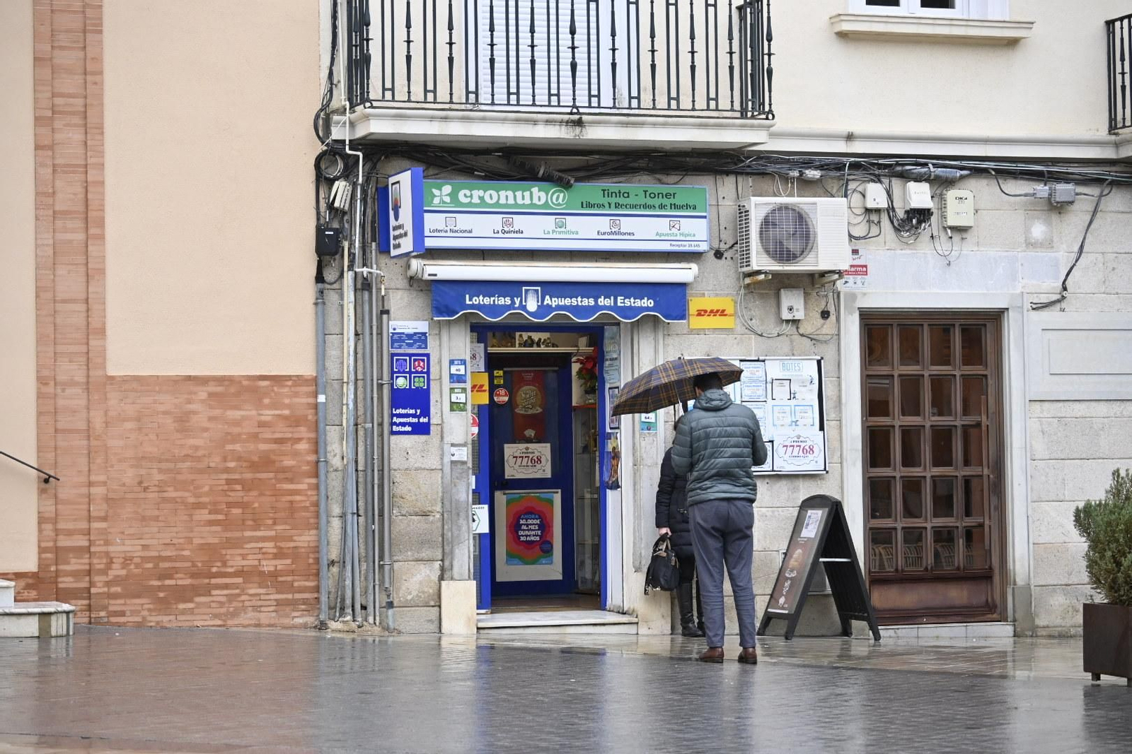 Imágenes de lluvia en la mañana del Domingo