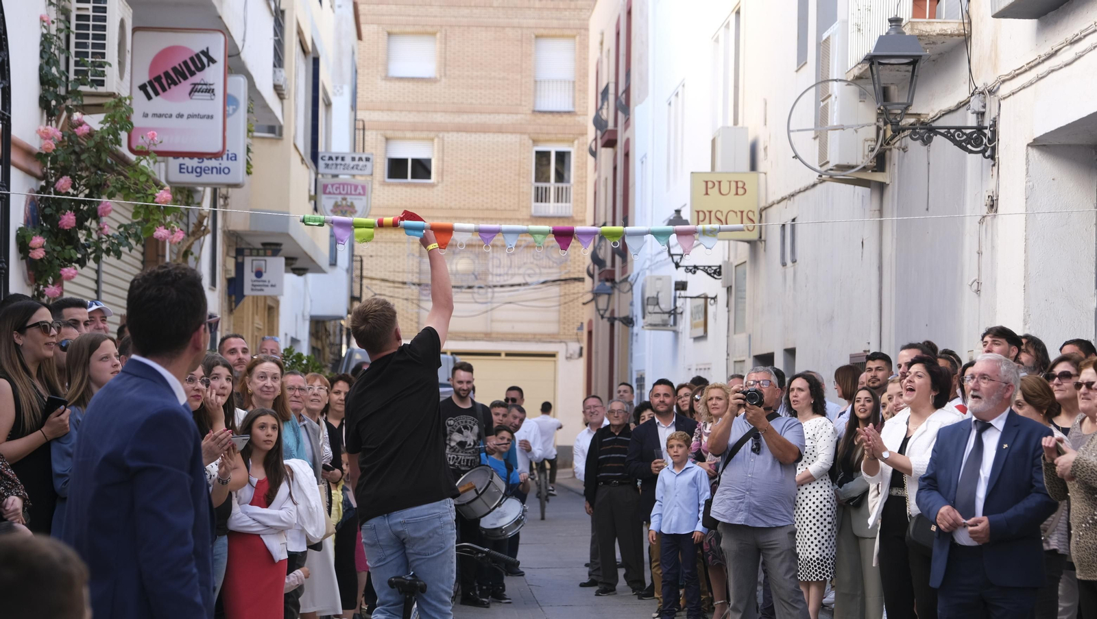 Imágenes de las carreras de cintas en las Fiestas de Canjáyar