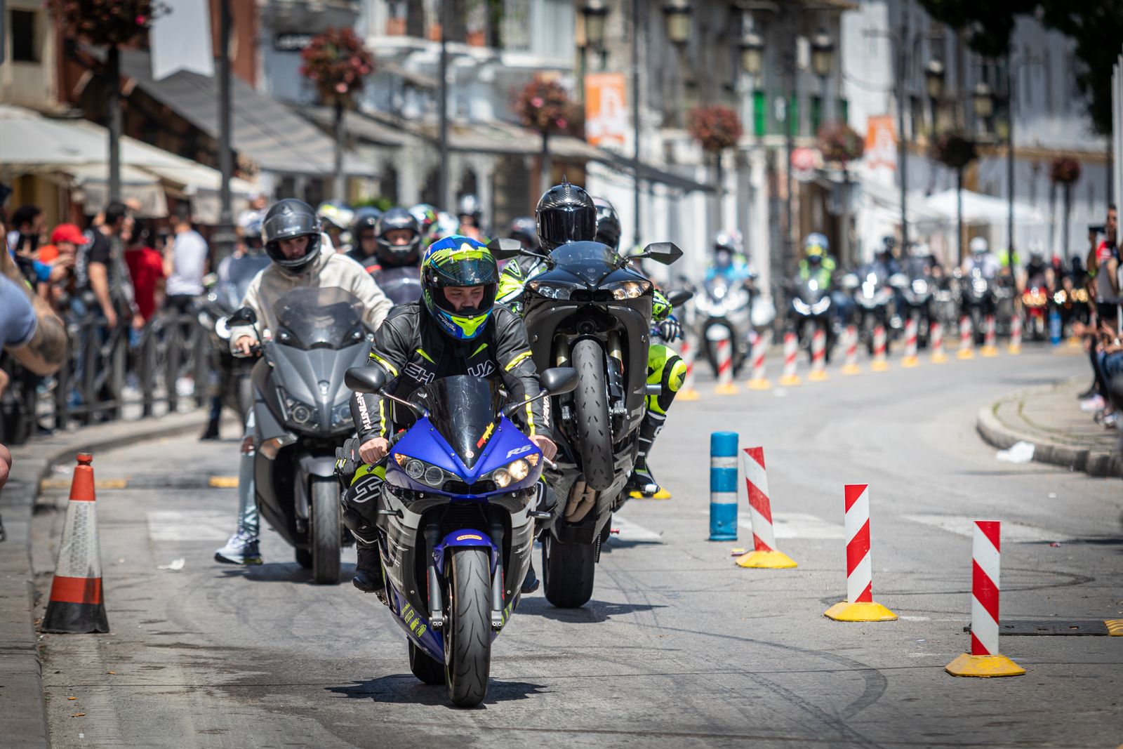 Imágenes de la motorada en El Puerto