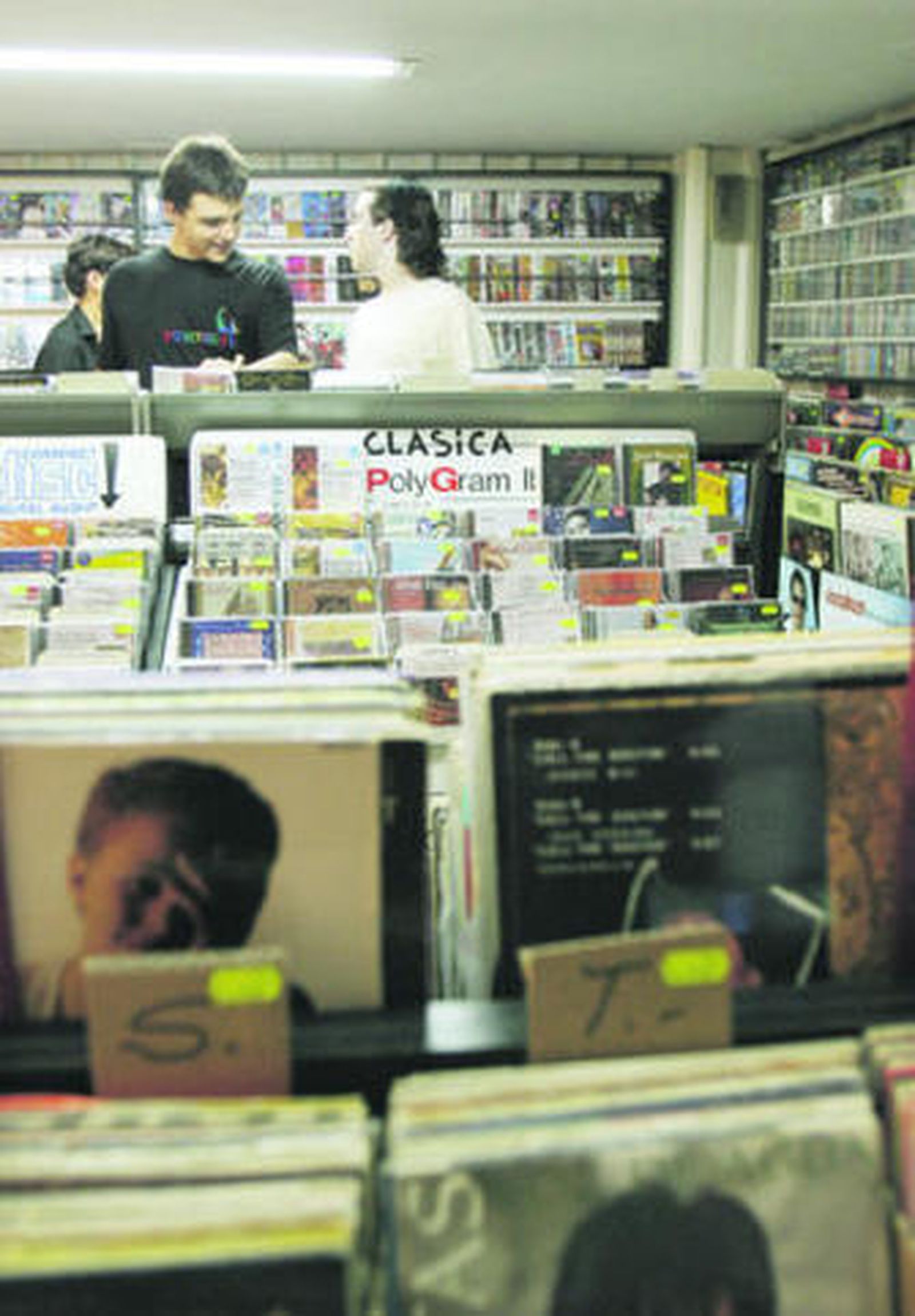 Candilejas es una de las pocas tiendas de discos que sobrevive en Málaga.