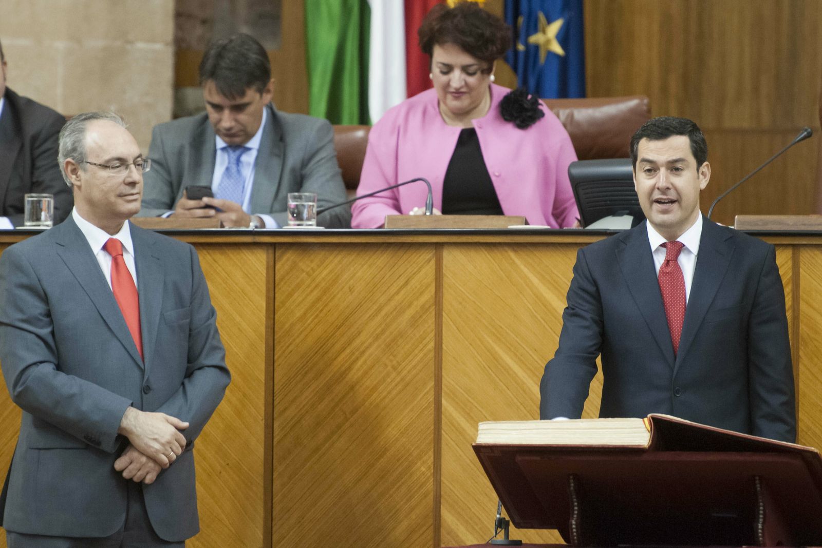 Juanma Moreno ha sido el primer presidente de la Junta de un partido distinto al PSOE desde 1982.