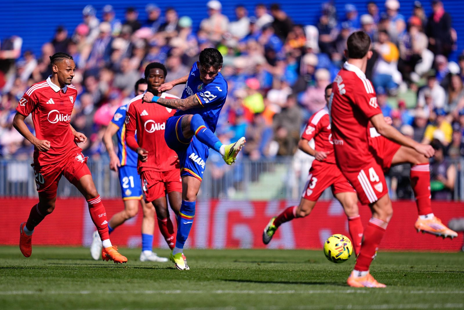 Las mejores fotos del Getafe-Sevilla