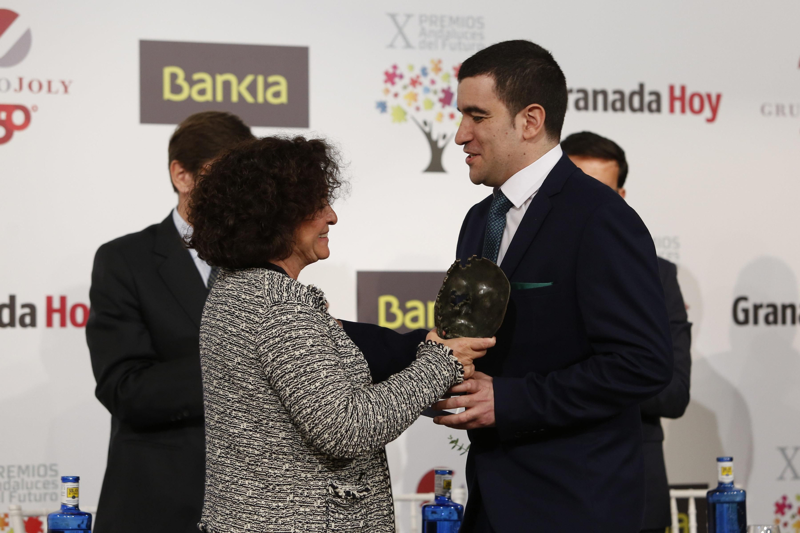 Entrega de los premios.