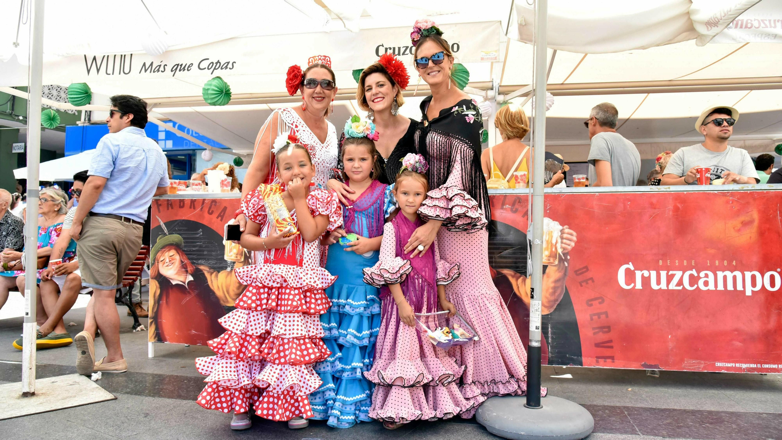 Domingo rociero de  la Linea de la Concepción en imagenes