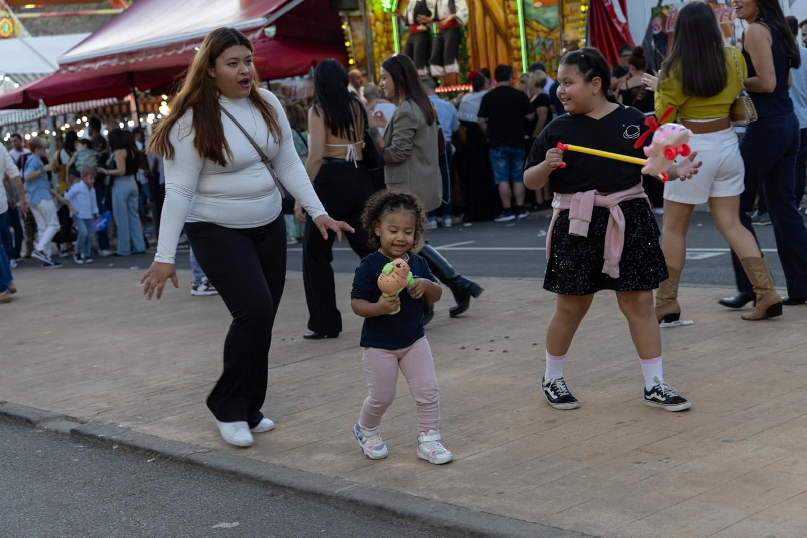 Así disfrutan los jiennenses del día grande de la feria de San Lucas