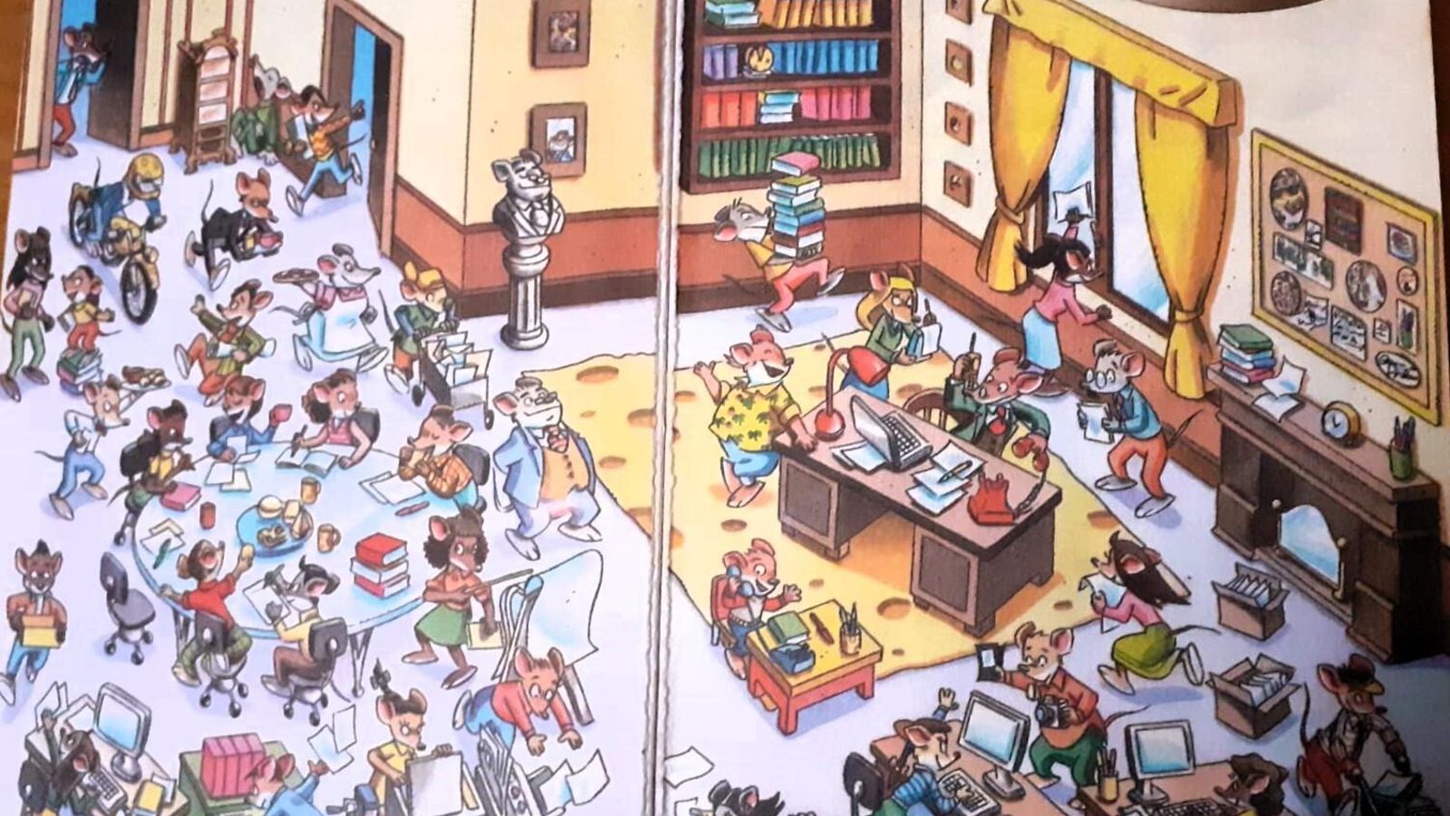 Una parte del interior del libro Una parte del interior del libro