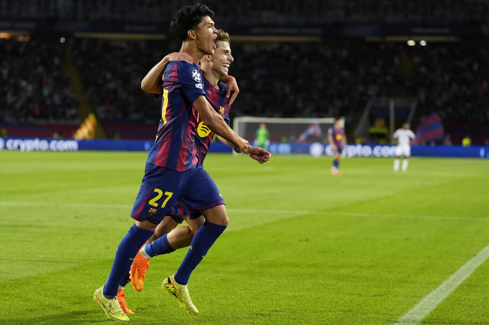 Las fotos del Barcelona-Olympiacos