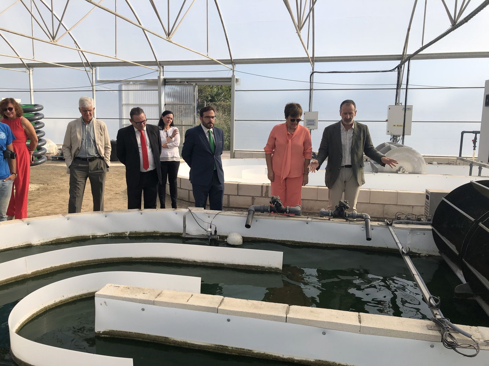 Biorizon recibió en octubre de 2019 la visita de la entonces secretaria de Estado de I+D+i, Ángeles Heras