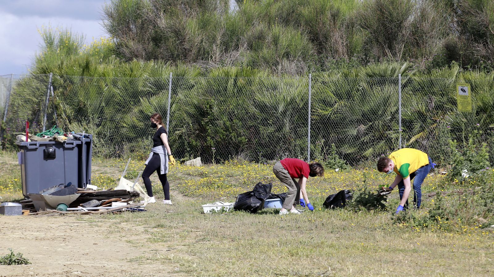 Gran recogida de Zero Waste Jerez con casi 40 voluntarios