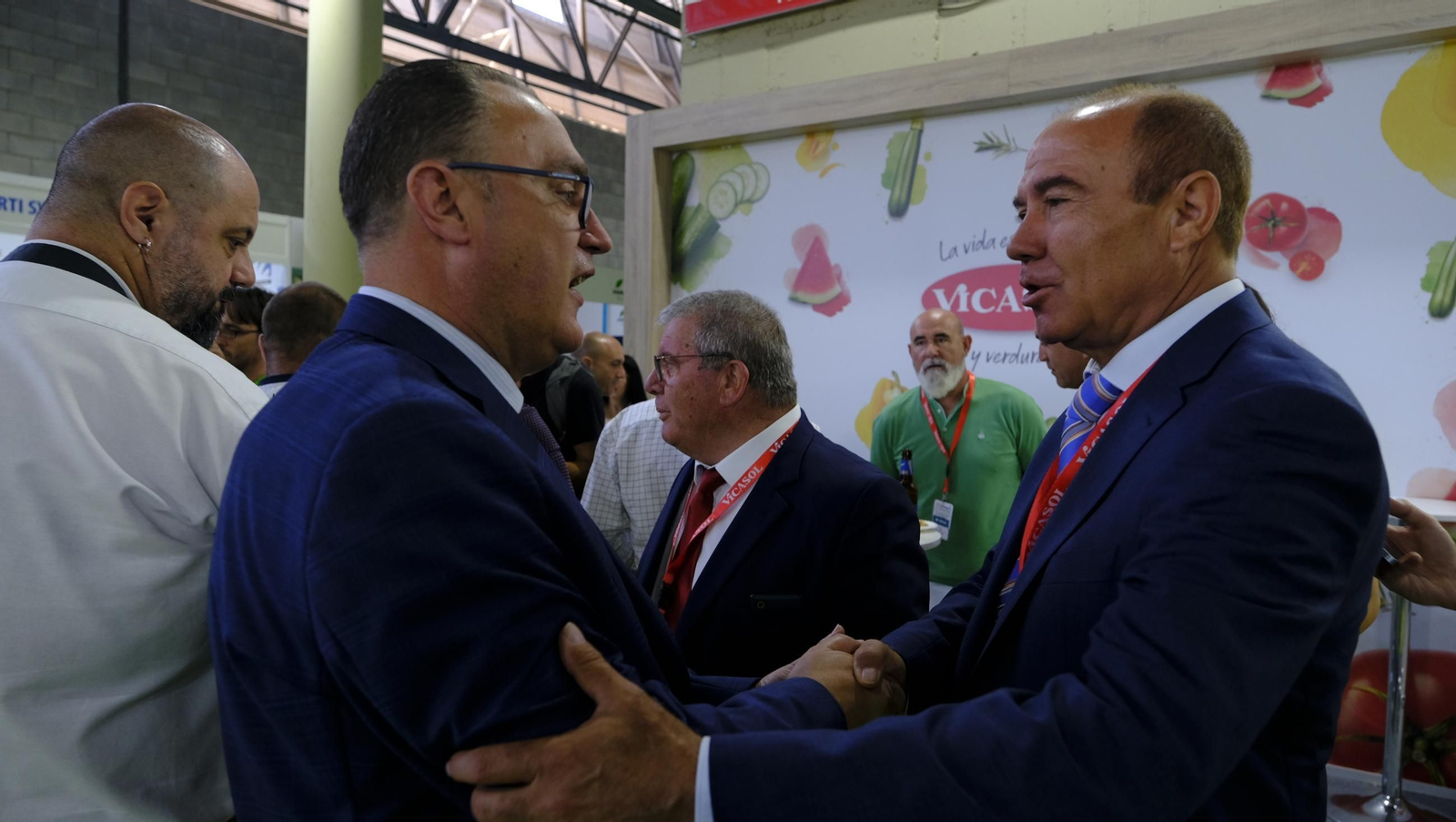 Imágenes del primer día de Infoagro Exhibition en Aguadulce