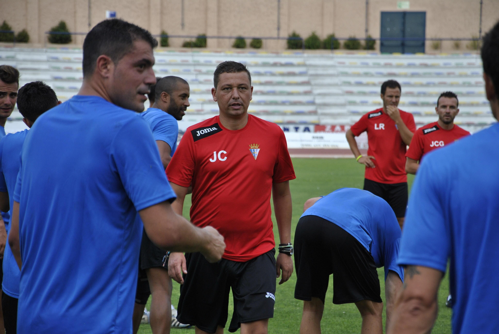 Juanma Carrillo, en su última etapa con el San Fernando.