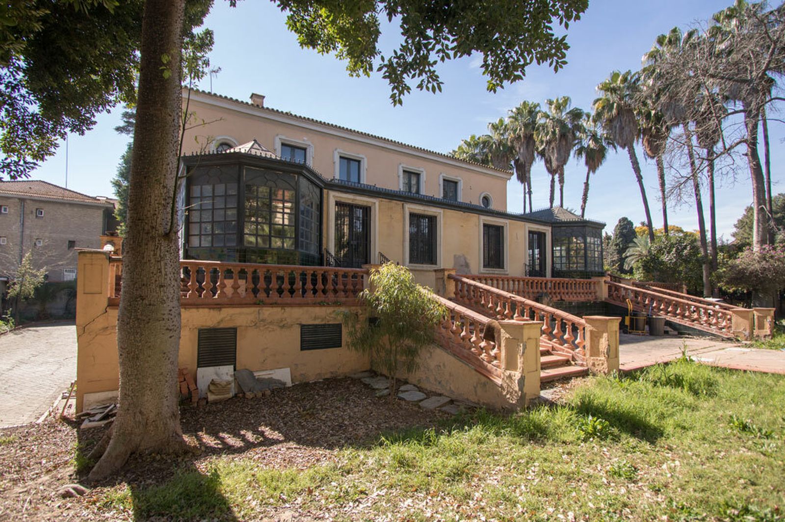 El palacete de la Palmera donde residió Manuel Prado y Colón de Carvajal