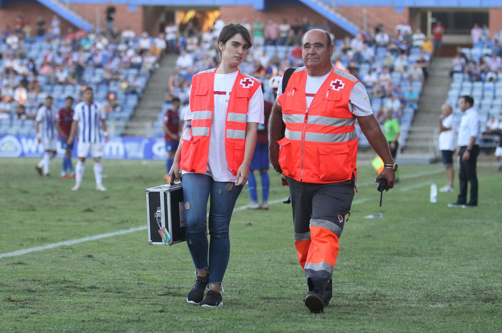 Imágenes del Recreativo de Huelva-Jumilla