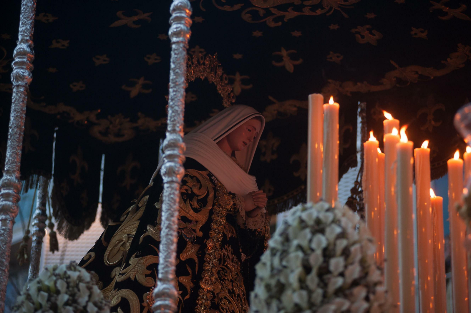 Las fotos de Mena en el Jueves Santo en Málaga