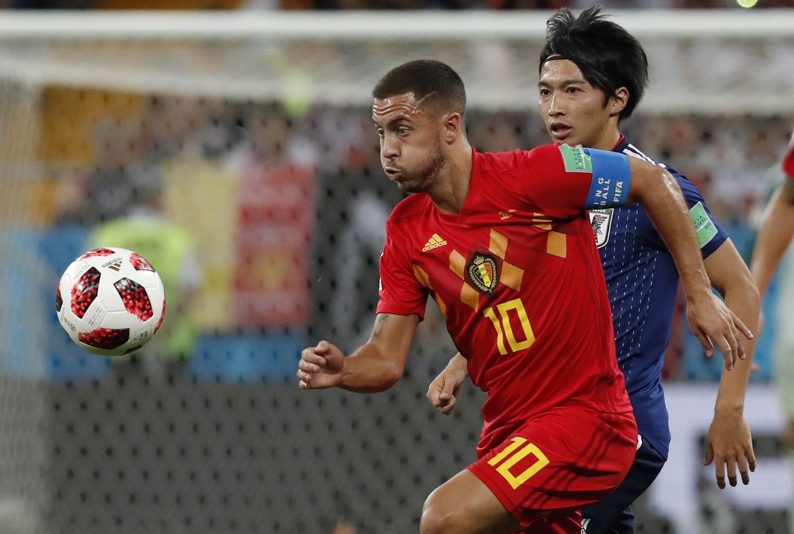Las imágenes del Bélgica-Japón