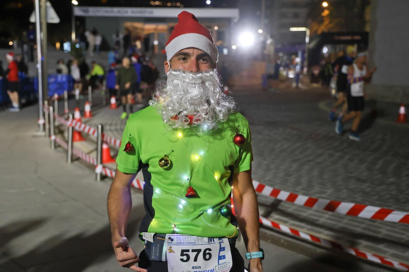 Las fotos de la San Silvestre del Real Club Mediterráneo en Málaga