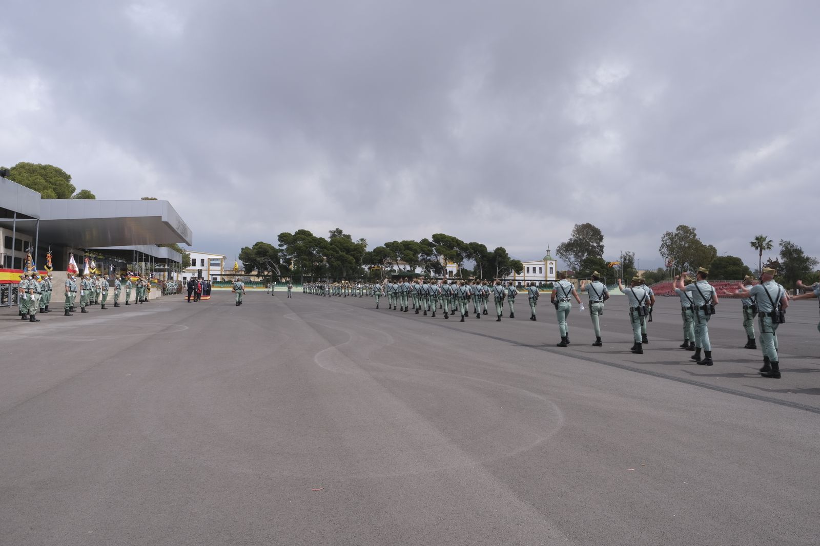 Fotogalería toma de posesión del General Melchor Marín Elvira. La Legión. Almería