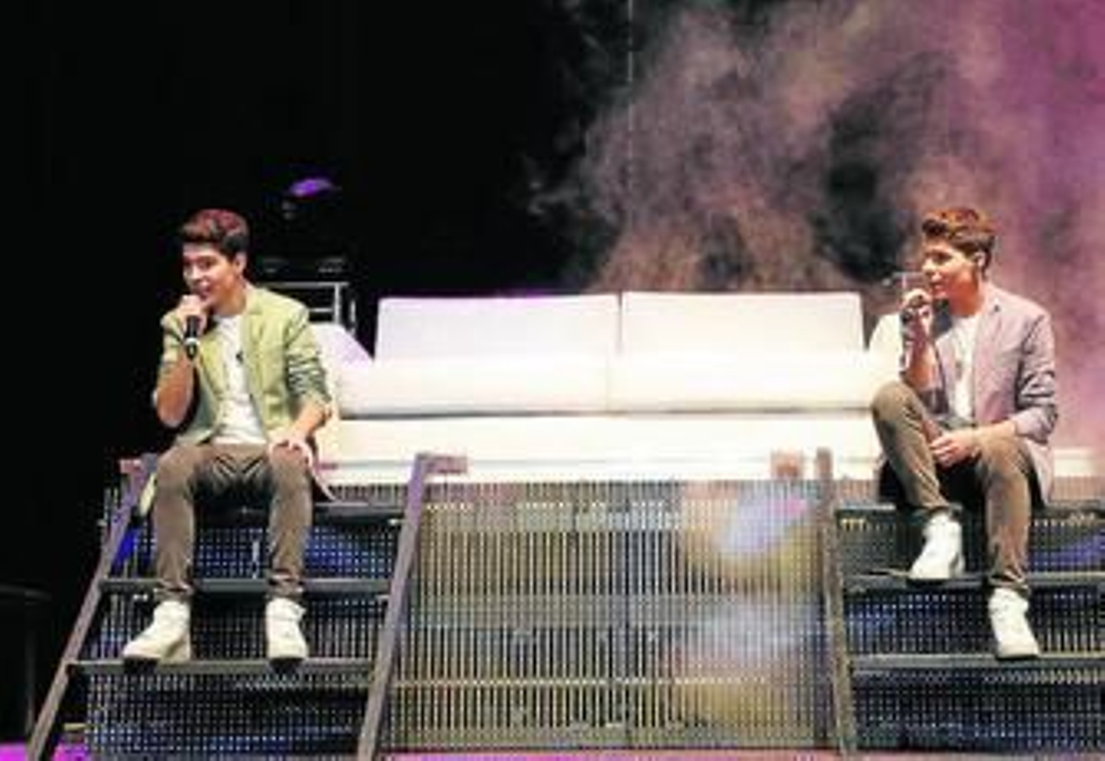 Jesús y Dani Oviedo estuvieron muy agradables y gustaron mucho a sus seguidoras.