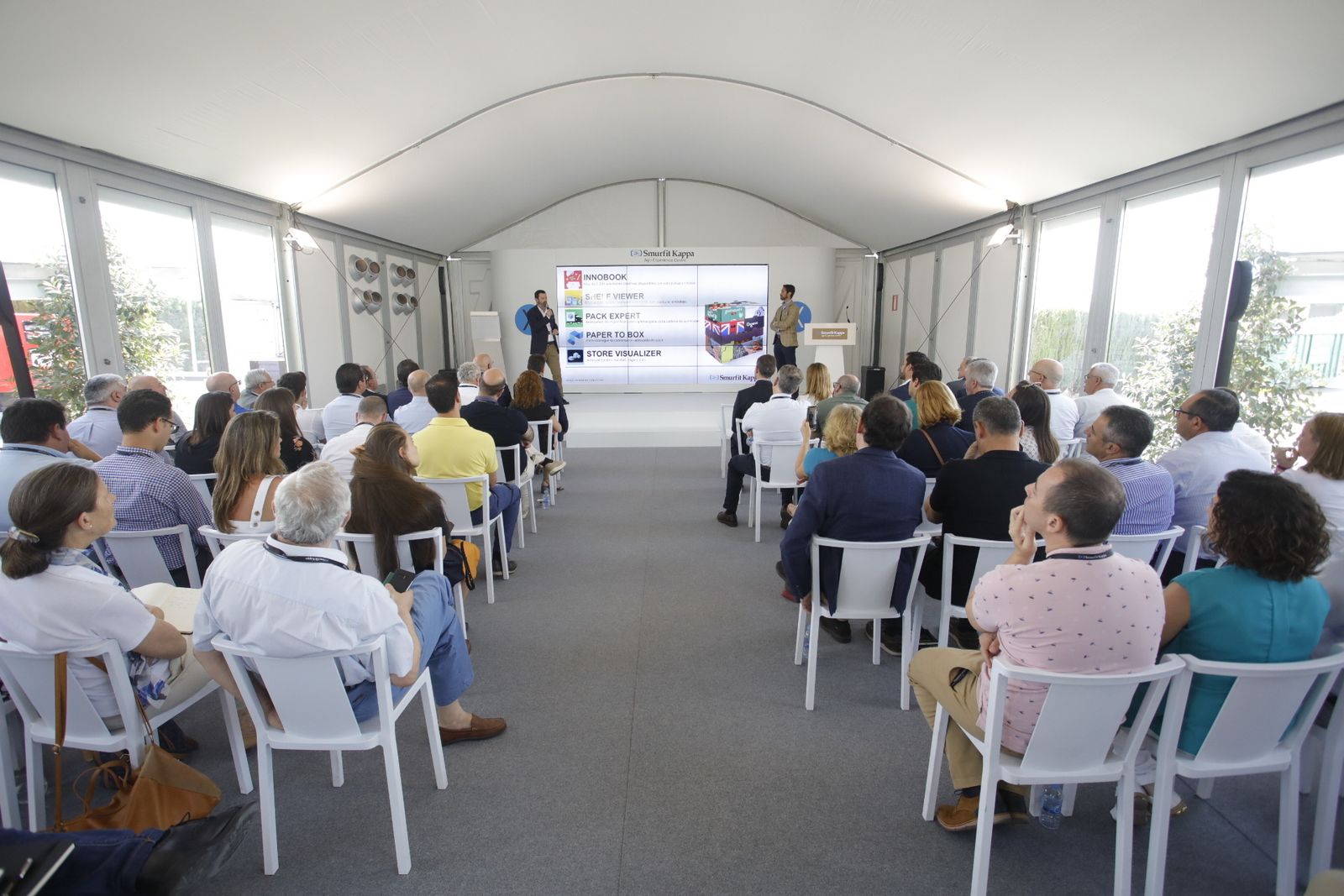Inauguración del primer Agri Experience Centre de Smurfit Kappa en la península.