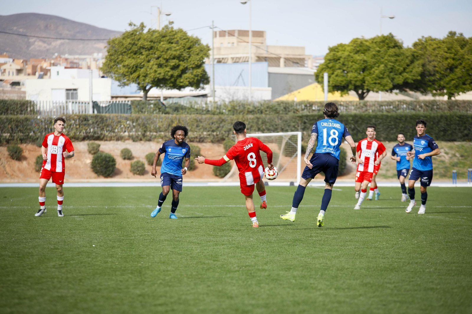 Imágenes del partido entre Almeria B contra Villanovense de segunda RFEF