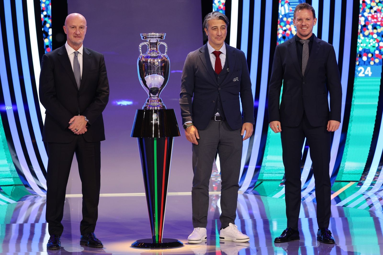 Las fotos del sorteo de la Eurocopa 2024