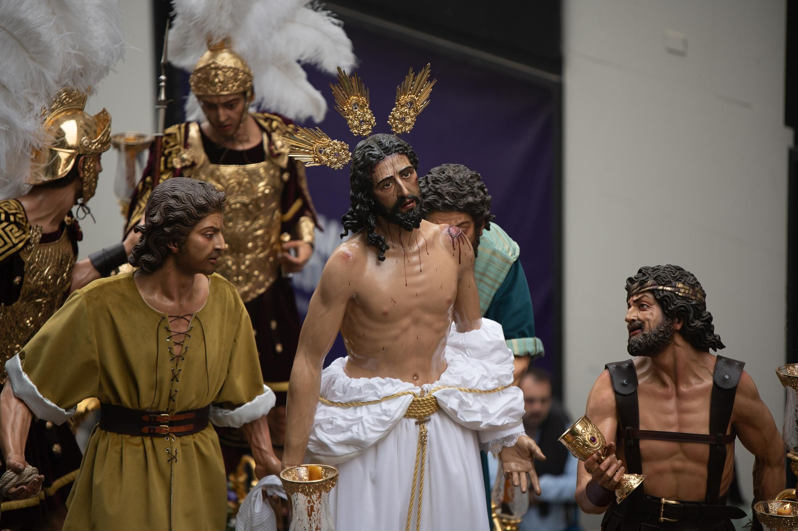 Las imágenes de la Hermandad de Jesús Despojado en la Semana Santa de Sevilla 2024