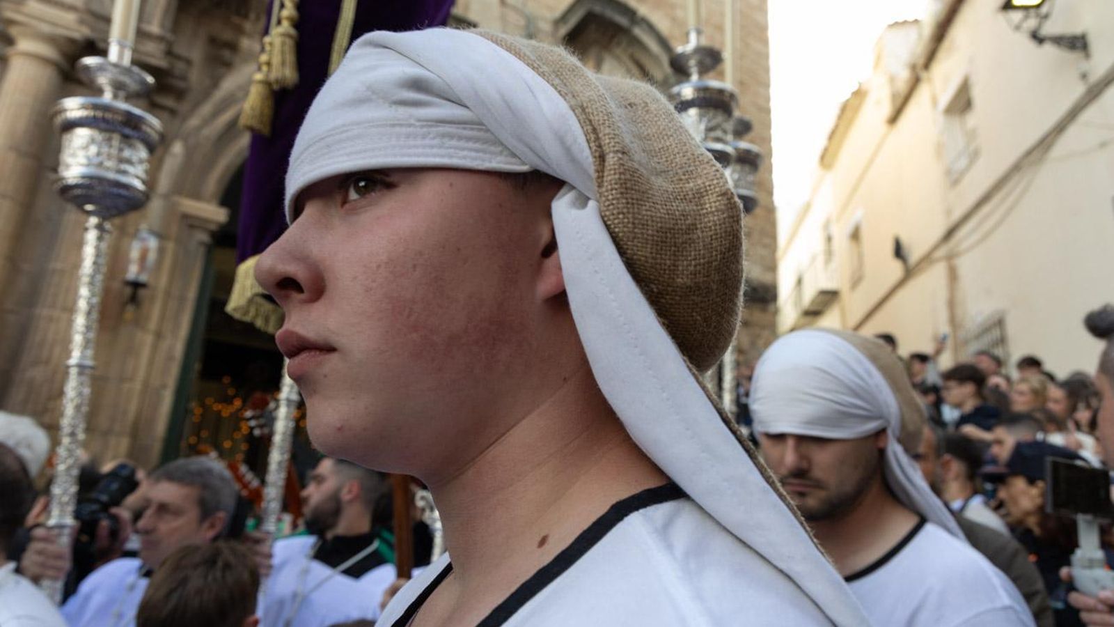 Los jiennenses se recrean con la cofradía de los Estudiantes un nuevo Lunes Santo
