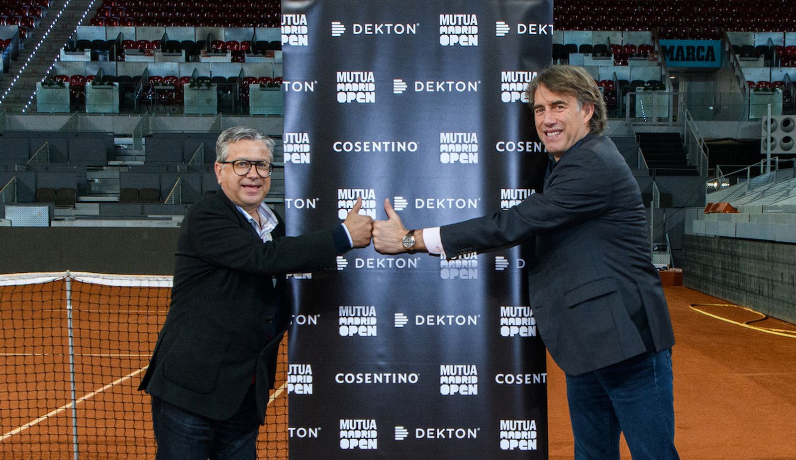 Cosentino vuelve a estar presente  en el Mutua Madrid Open.