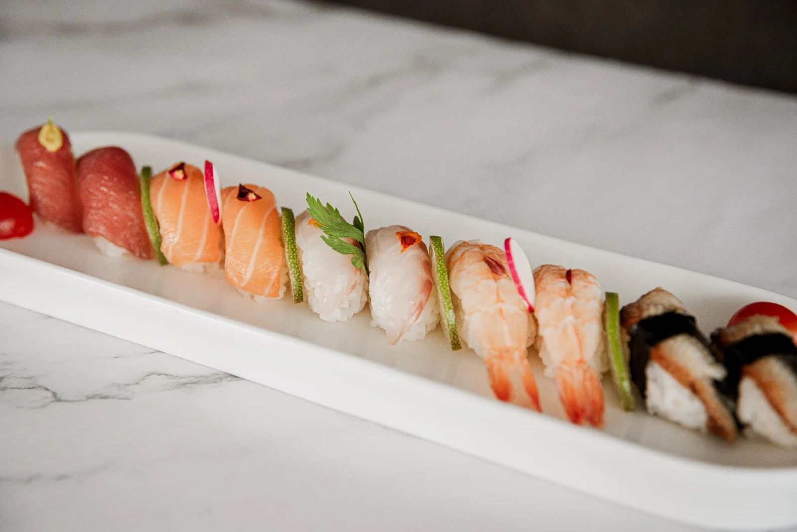 Uno de los platos de Sushisom, en Jerez.